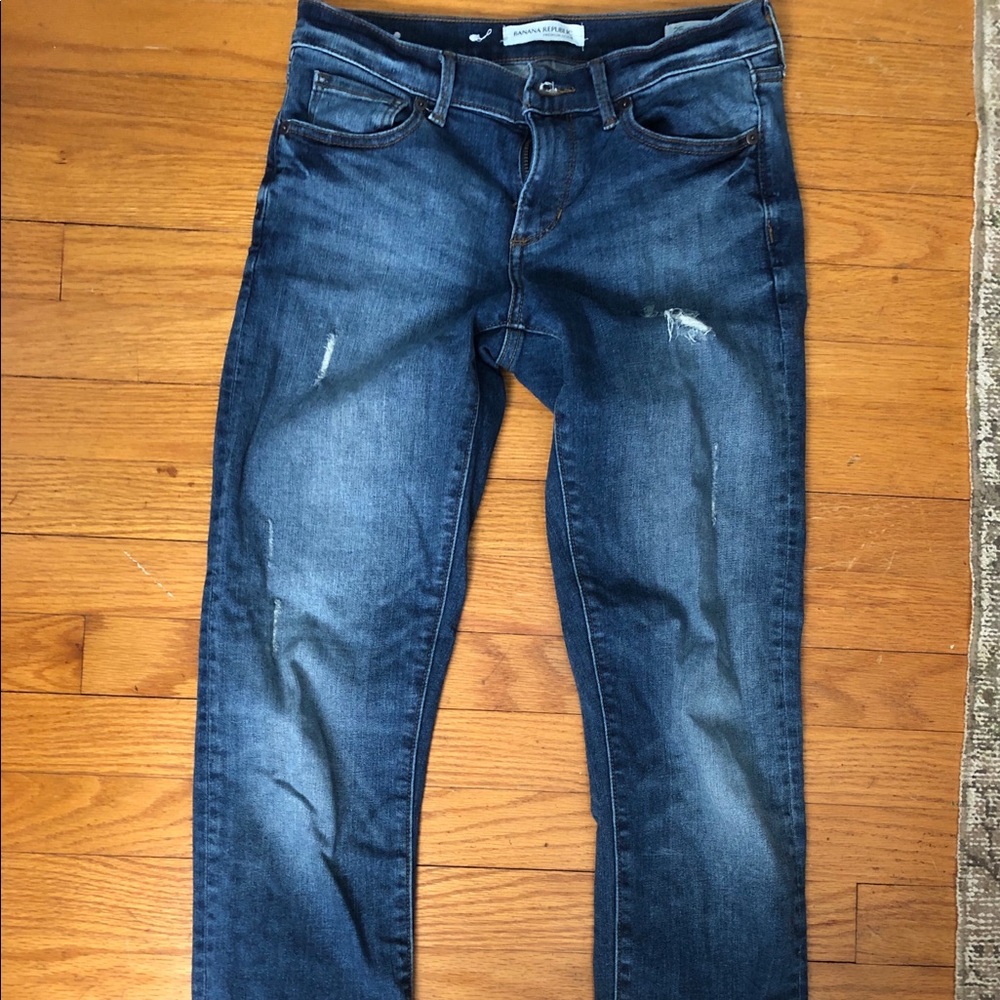 Banana republic straight leg jeans